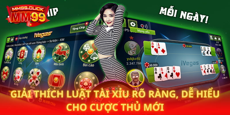 Giải thích luật Tài Xỉu rõ ràng, dễ hiểu cho cược thủ mới